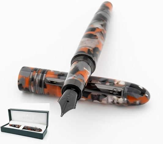 Monteverde Orange Mountain Fountain Pen - EF-DeskLoop Office