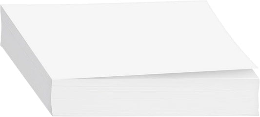 White Memo Sheets, 20lb Paper, 500 Sheets Per Pack (5 x 7)-DeskLoop Office