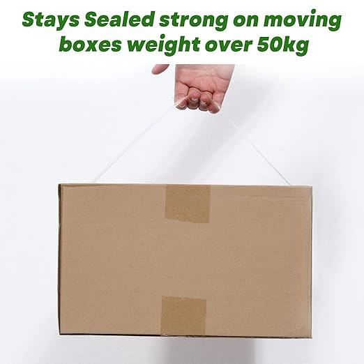 Clear Packing Tape (48 Rolls), Heavy Duty Packaging Tape for Shipping Packaging Moving Sealing, 2 inches Wide, 65 Yards Per Roll-DeskLoop Office