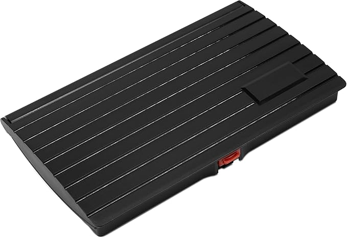 Large Premium Red Ink Stamp Pad - 3" by 6" - Quality Felt Pad - Case with Closing snap-DeskLoop Office