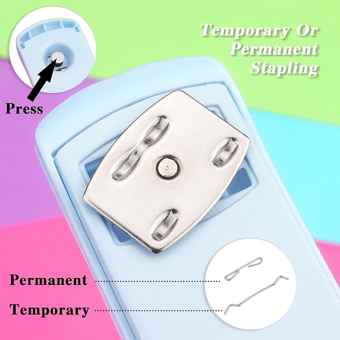 Tamaki Stapler, Office Stapler, Staplers for Desk(Blue)-DeskLoop Office