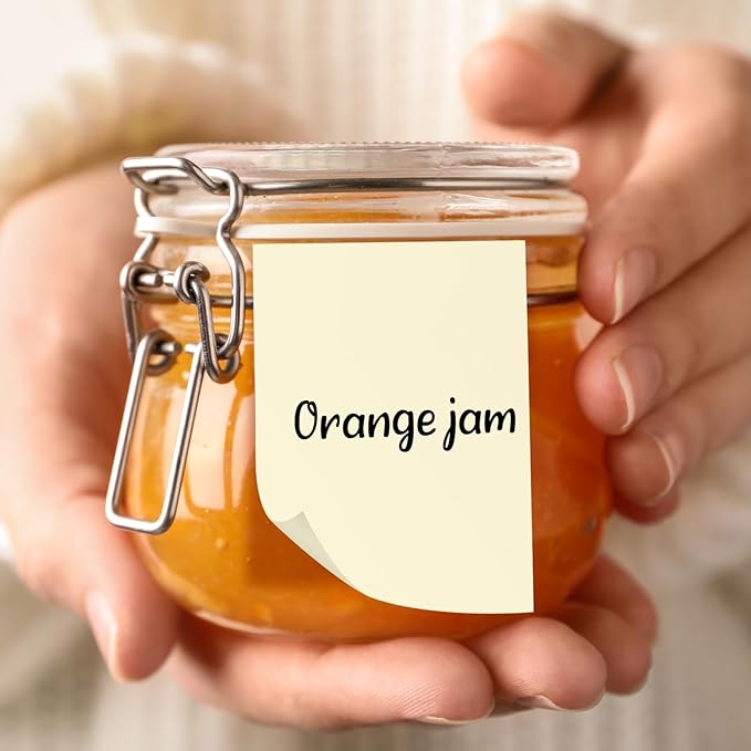 Fainne 60 Pads Sticky Notes Bulk 1.5 x 2 Inch Mini Self Stick Note Small Assorted Bright Colors Paper Memo for Office School Notebook Supplies 50 Sheets/pad (Simple Style,Khaki Series)-DeskLoop Office