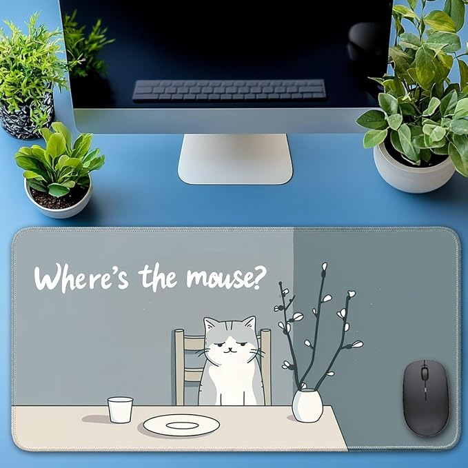 Keyboard Mat, Large Mouse Pad - Image 6
