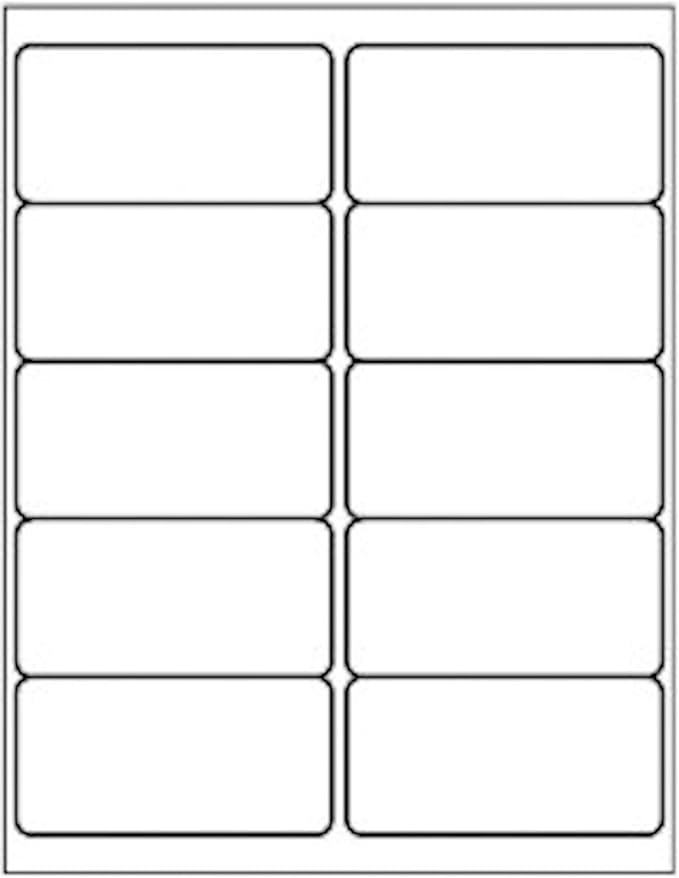 BESTEASY 10-UP Address Labels,/Address Mailing Labels 4000 Sheets Shipping Sticker Labels Compatible Laser/Ink Jet Shipping Labels(40000 Labels)-DeskLoop Office