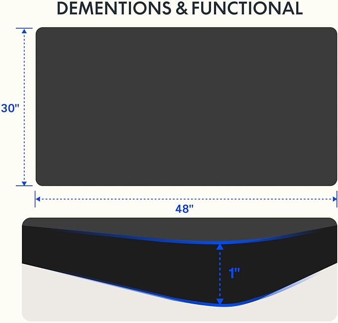 FLEXISPOT EN2 Whole-Piece Standing Desk with Clamp Power Strip, 55 x 28 Electric Stand Up Height Adjustable Desk with Cable Management (White Frame + 55" Black Desktop, 2 Packages)-DeskLoop Office