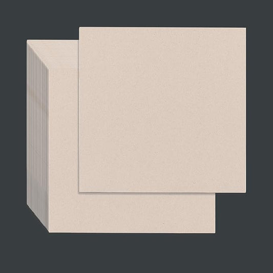 25 Pcs Book Board, Binder Board, Cover Board, Heavy Duty Chipboard for Book Binding, DIY Cardboard (Gray, 12 x 12 Inch 80PT)-DeskLoop Office