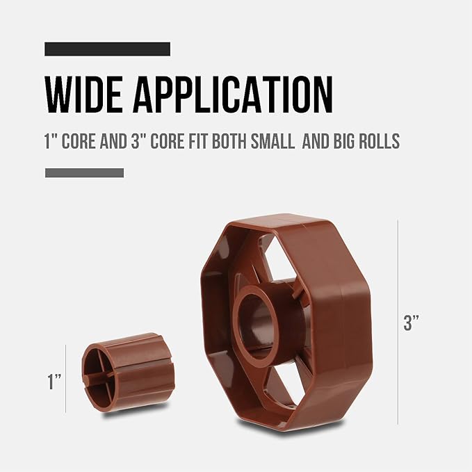 Lichamp Desktop Tape Dispenser Holder with Large 3 inch Core for Masking Tape, Heat Transfer Tape Sublimation, Painters Tape, Freezer Tape and Kitchen Tape-DeskLoop Office