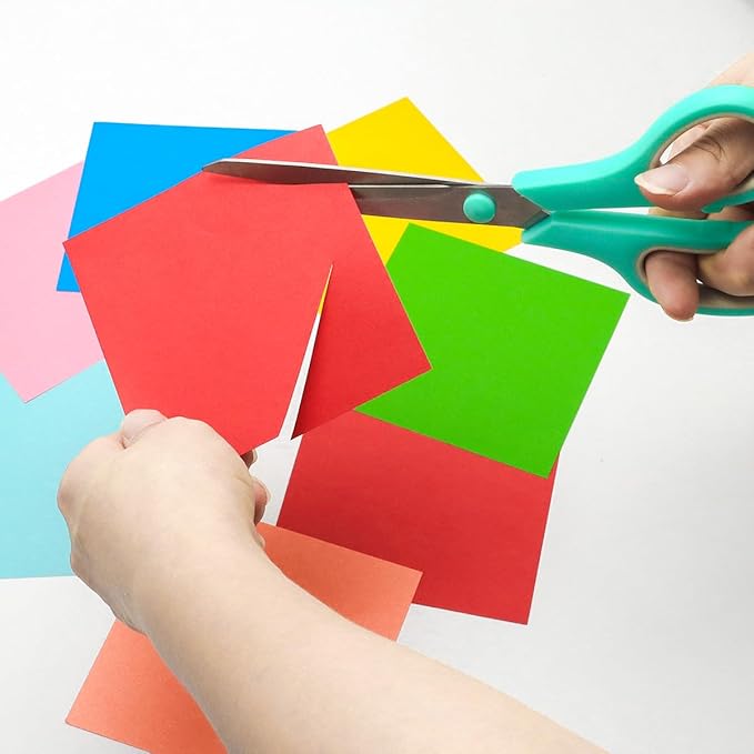 Vitoler Scissors All Purpose, 8.5" Heavy Duty Scissors Bulk,Cute Scissor for Office Craft Fabric, Back To School Supplies-DeskLoop Office