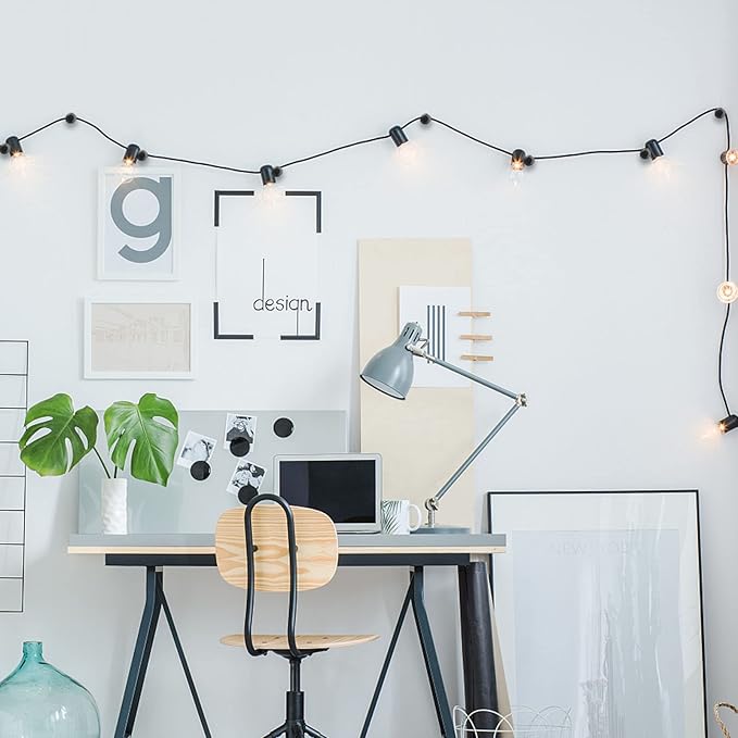 Black Push Pins for Cork Board,Flat Thumb Tacks for Wall Hangings,120 Pcs Flat Head Push Pins for Bulletin Board Plastic Thumb Tacks Steel Point in Reusable Box-DeskLoop Office