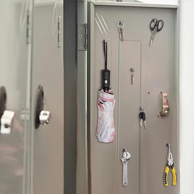 12Pack Strong Refrigerator Magnets - Small Neodymium Fridge Magnets for Whiteboard Office School Kitchen-DeskLoop Office