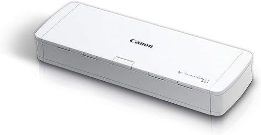 Canon imageFORMULA R10 - Portable Document Scanner, USB Powered, Duplex Scanning, Document Feeder, Easy Setup, Convenient, Perfect for Mobile Users-DeskLoop Office