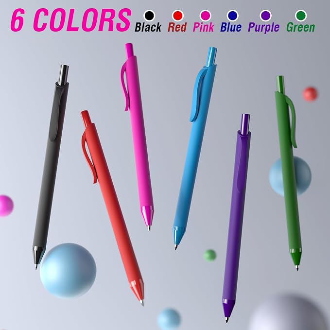 50 Pack Pink Ink Pens - Image 8