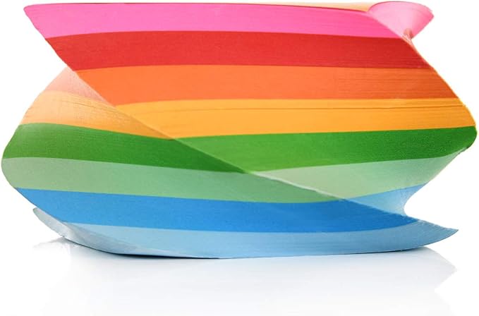 Mintra Office Memo Pads (1pk, Twirl Pad - Bright)-DeskLoop Office