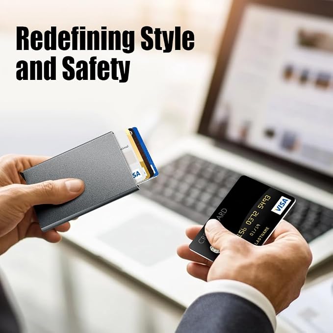 FurArt Slim Minimalist Wallet RFID Credit Card Holder - Image 7