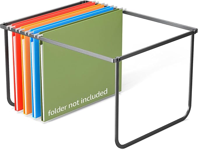 1 Pack Legal and Letter Size Hanging File Folder Frame Desk Organizer Destop - Image 8