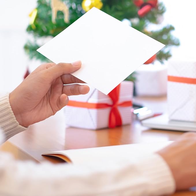 200 Sheets Linen Cardstock 5 x 7 Invitation Cardstock Heavy Weight Printer Paper 92lb 250GSM Index Cards for Printer Cover Postcards Blank Note Greeting-DeskLoop Office