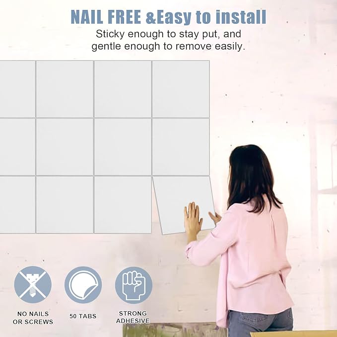 Large Cork Board Alternative 48" X 36" Bulletin Board - Image 7