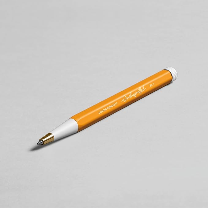 LEUCHTTURM1917 - Drehgriffel Writing Pen (Rising Sun) - Gel Pen with Black Ink Included