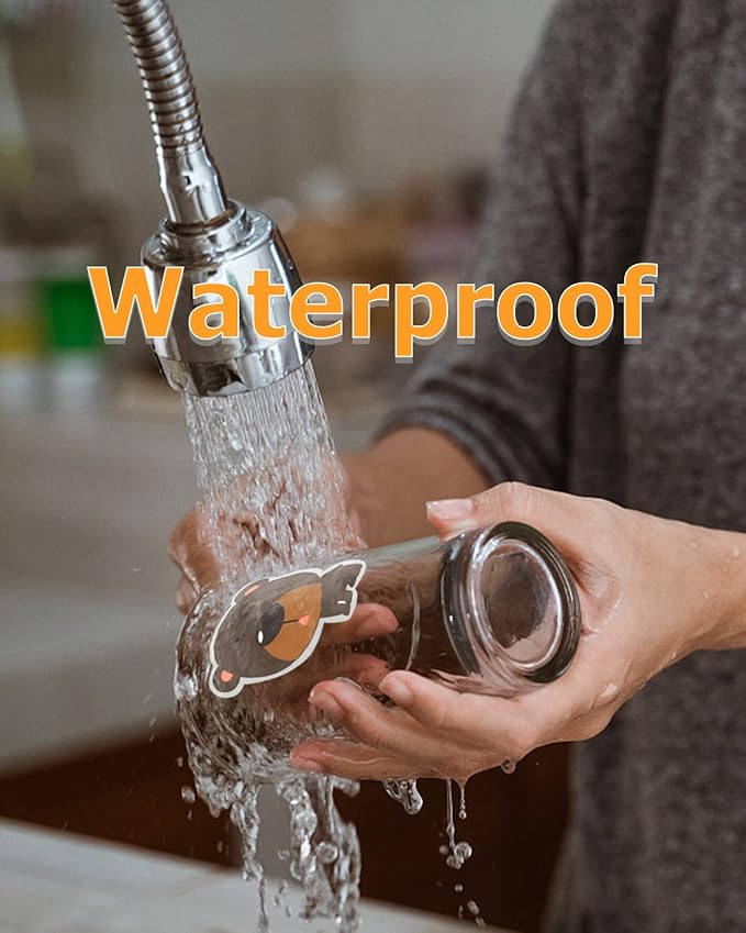 Lzerking Premium Printable Vinyl for Inkjet Printer Sticker Papers 200 Matte 8.5’’x11’’ Waterproof White Lables Decal Paper for Cricut-DeskLoop Office