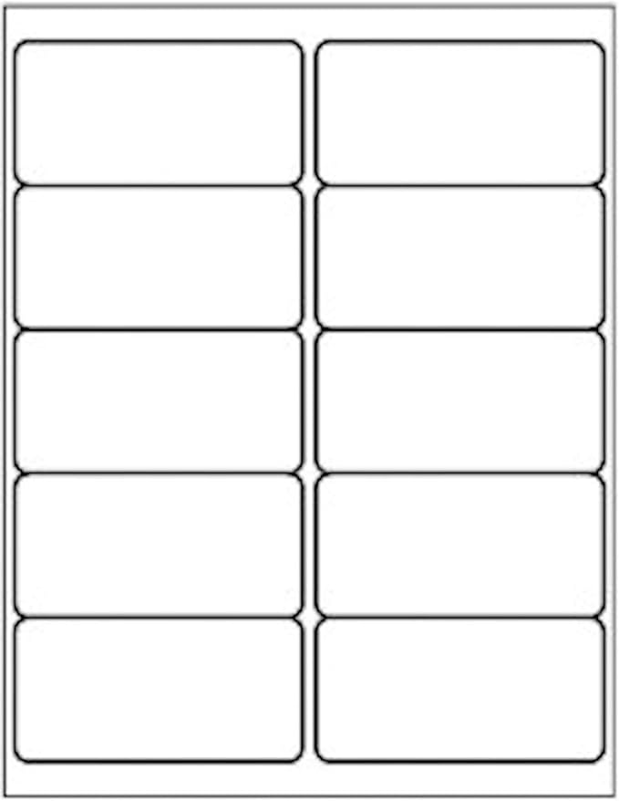 BESTEASY 10-UP Address Labels,/Address Mailing Labels 1000 Sheets Shipping Sticker Labels Compatible Laser/Ink Jet Shipping Labels(10000 Labels)-DeskLoop Office