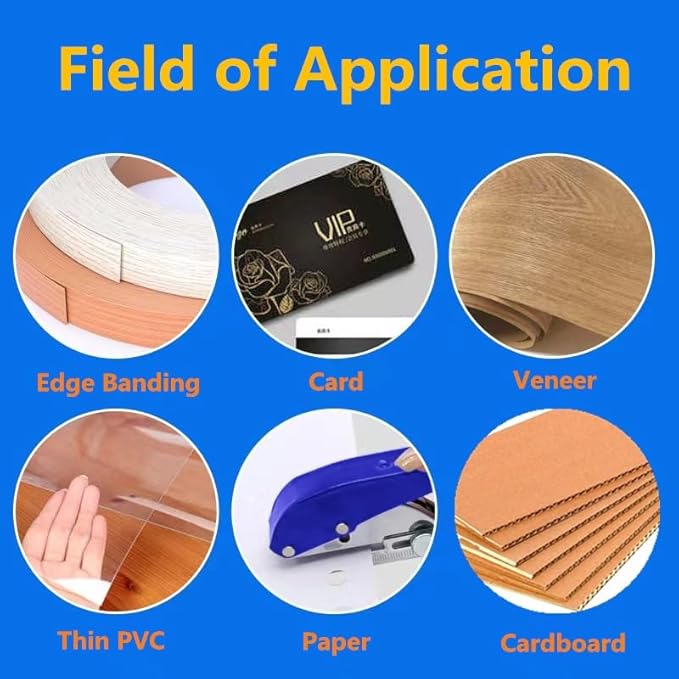 Single Hole Punch Heavy Duty Hole Puncher Single Handheld Paper Punch Small Hole Puncher One Hole Punch for Crafts Paper Cards Tags Scrapbook Plastic Cardboard-5/16 inch-8mm, Blue-DeskLoop Office