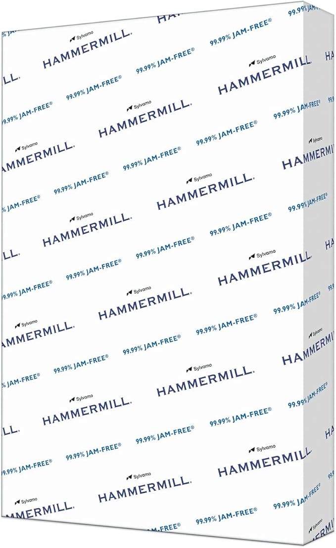 Hammermill Printer Paper, 20 Lb Copy Paper, 11 x 17 - 1 Ream (500 Sheets) - 92 Bright, Made in the USA-DeskLoop Office