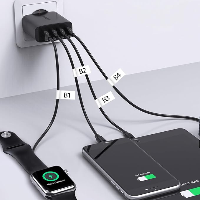 8P Flexible Label Tapes Compatible with Brother P Touch Label Tape TZe-FX231 Tape 12mm 0.47 Laminated White, Flexible-ID Wire Cable Labels Compatible with Brother Ptouch PT-D210 PT-D400 PTH100-DeskLoop Office