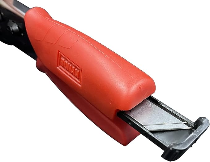 RONAN Multi-Cut Quick Change Utility Cutter, Razor Sharp Multipurpose Cutting Tool Cuts Cable, Wood, Carpet, Laminate Tile, Vinyl, Rubber, Shrubs, For Professionals and DIY-DeskLoop Office