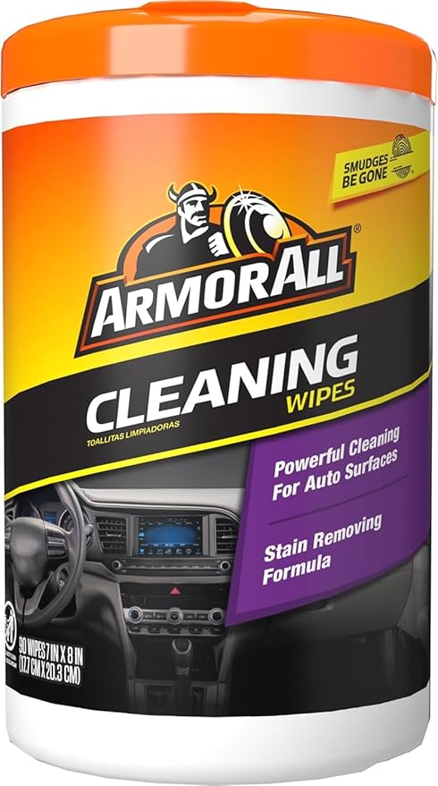 Armor All Car Cleaning Wipes, Wipes for Car Interior and Car Exterior, 90 Wipes Each-DeskLoop Office