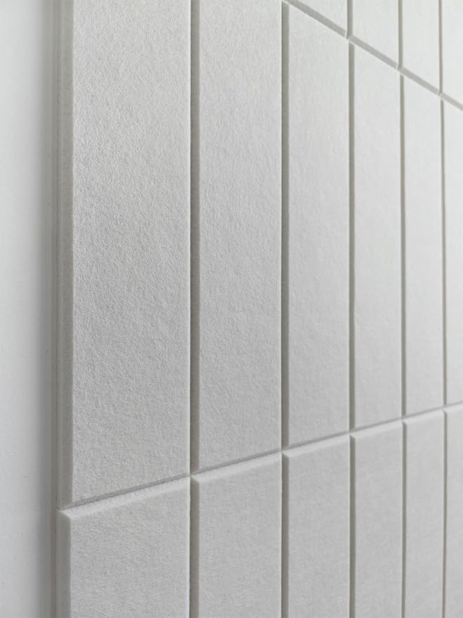 DECORITA Felt Bulletin Board Tiles | Modern Cork Board Alternative | Large Cork - Image 7