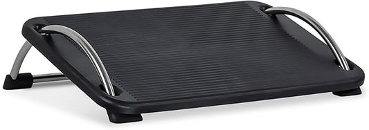 Mount-It! Tilting Footrest Under Desk | Ergonomic Office Foot Rest Adjustable | Computer Desk Foot Support | Large Platform Elevated Office Footrest-DeskLoop Office