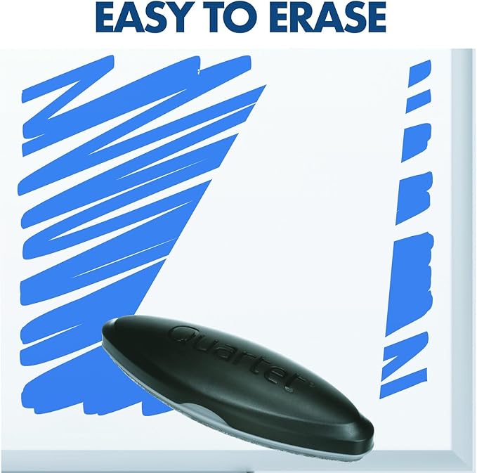 Quartet Dry Erase Markers, Whiteboard Markers, Chisel Tip, Bold Color, EnduraGlide, White Board Dry Erase Pens, Assorted Colors, 12 Pack (5001-20MA)-DeskLoop Office