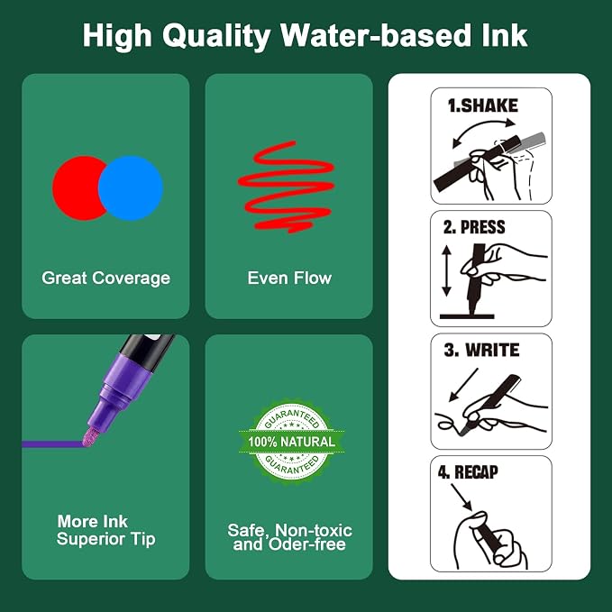 SILENART Liquid Chalk Markers - Image 7