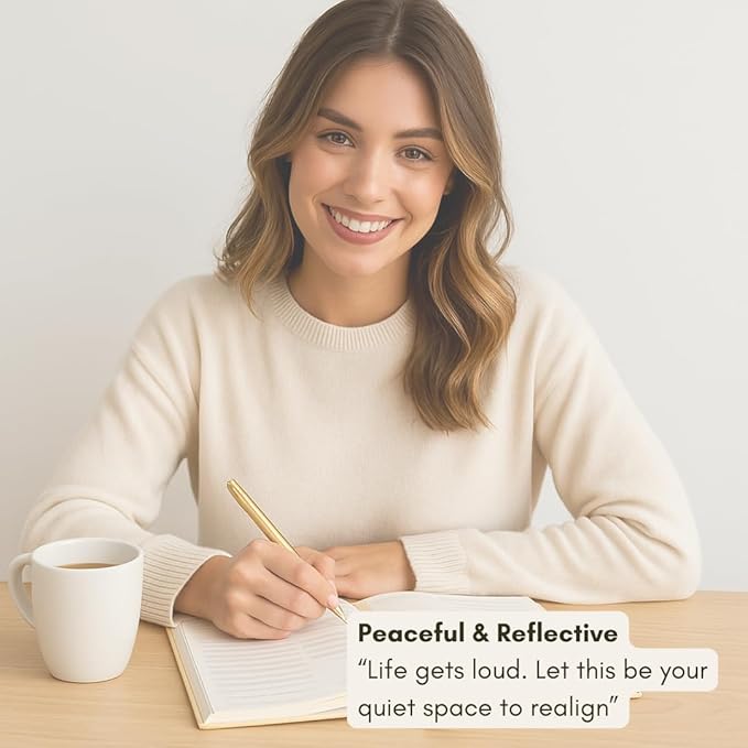 Pland Studio 90-Day Planner Journal β Undated Daily Goal Organizer in Alabaster Linen | Gratitude Journal, Habit Tracker, Vision Board, and Reflection Pages for Mindful Planning-DeskLoop Office