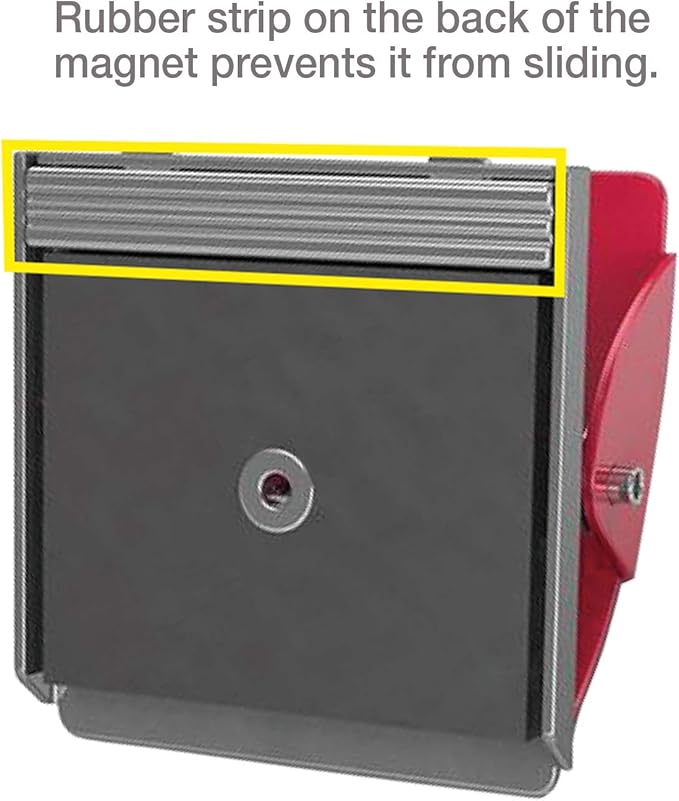 Plus Extra Strong Magnetic Clips, Large 3-Pack, Red-DeskLoop Office