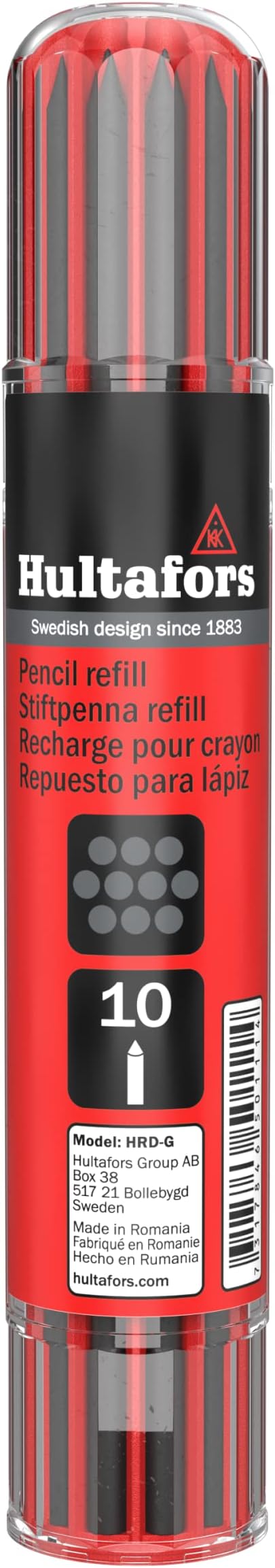 Hultafors Tools 650110 Dry Marker Refills HRD G*, Graphit-DeskLoop Office