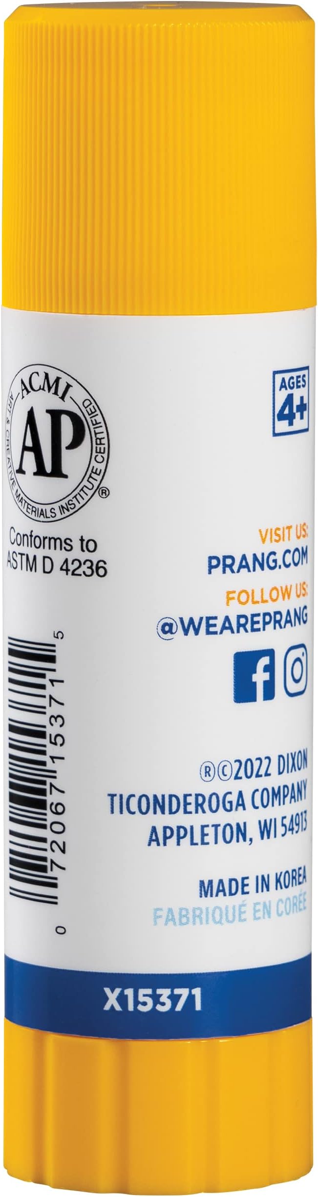 Prang Washable Glue Stick, Clear, 1.27 Oz, 1 Count-DeskLoop Office