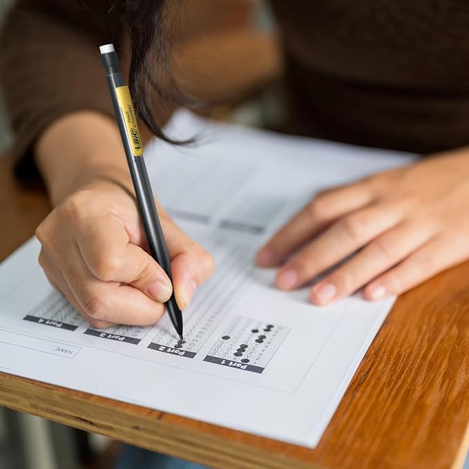 BIC Mechanical Pencils 0.7mm & 0.5mm, #2 EXTRA SMOOTH with Various Color Barrels - Two Assorted Sizes, 80 Pack-DeskLoop Office