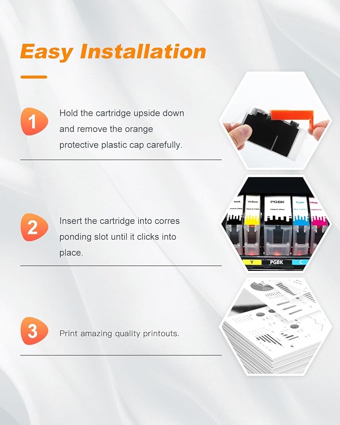 MILEKO 280XXL Black Ink Cartridges Replacement for Canon 280 281 Ink Cartridges Work with Canon TR8620a TS9521C TS9120 TS6220 TR7520 TR7620A TR8520 TS6320 TS9520A TS702A TS8220 TS8320 Pinter (2 PGBK)-DeskLoop Office