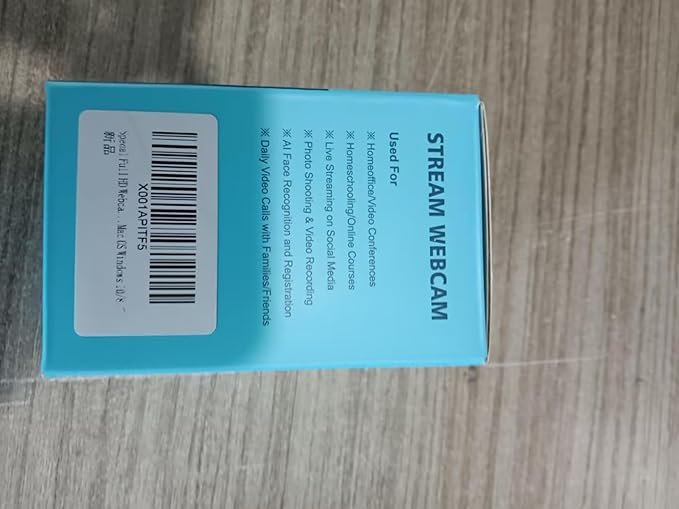 Spedal Webcam 1080P 30fps, HD Computer Webcam with Microphone for Desktop,100 Degrees Wide Angle Web Camera for Zoom Xbox YouTube Skype FaceTime Hangouts