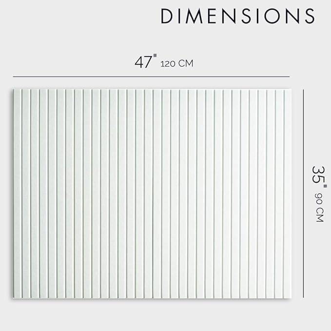 Large Cork Boards for Walls Black Felt Board Alternative - Slat Wall Paneling, Felt Bulletin Board Tiles for Office Decor, Push pin Board Office Wall Organizer -12-Pack (Milky White)-DeskLoop Office