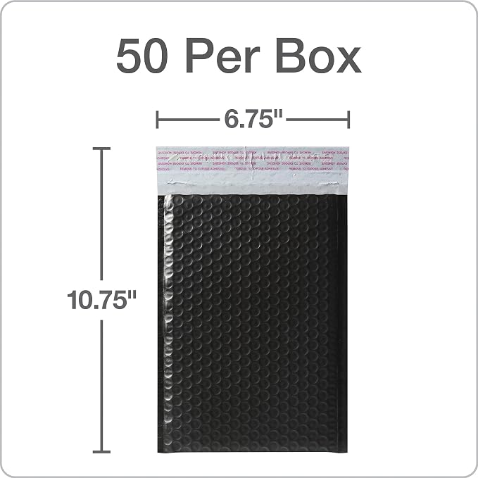 Quality Park Bubble Mailers, 6 x 9, Padded Envelopes, Shipping Bags, Water - Image 7