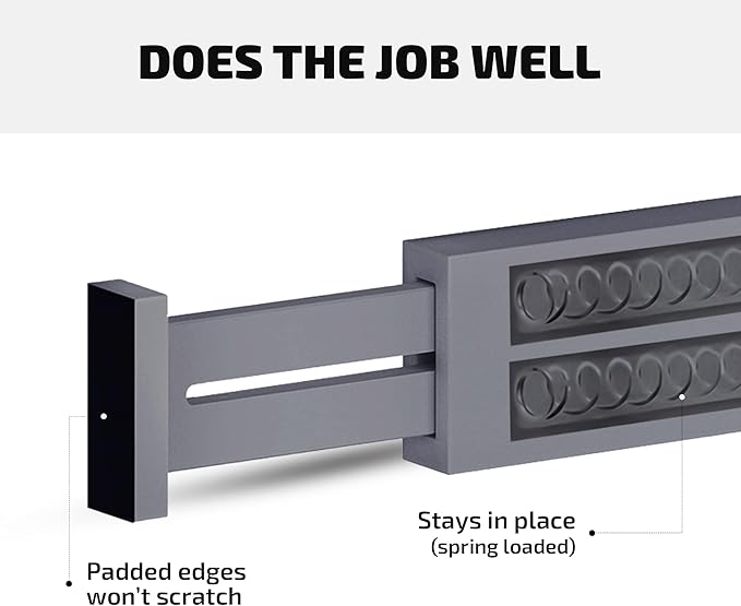 4 Pack Drawer Dividers Bamboo 2.6" High, 16-22" Adjustable Drawer Organizers for Clothes, Expandable Dresser Separators in Bedroom/Bathroom/Kitchen/Office Organization and Storage (Grey)-DeskLoop Office