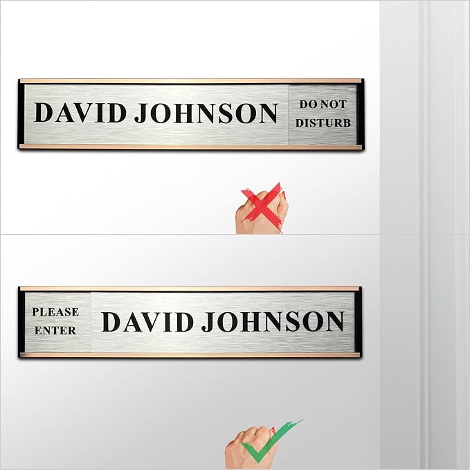 SINKAA Custom Slider Sign for Door and Wall - Image 6