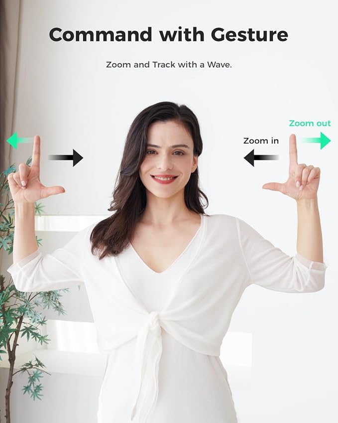 OBSBOT Tiny SE 1080P 100FPS Webcam for PC, AI Tracking PTZ Streaming Camera with 1/2.8" Sensor, Gesture Control, Dual ISO, Staggered HDR, Web Camera for Desktop Computer, Laptop, Meeting, Video Calls-DeskLoop Office