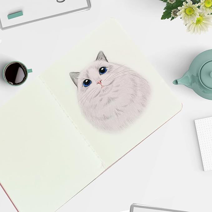 zmybcpack 12 Pack 8.5x11 inch Large Blank Notebook Journals Bulk, 60 Pages - Image 5