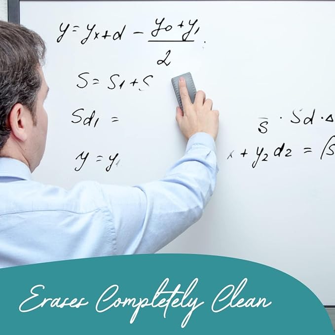 EXTRIC Dry Erase Markers Bulk 48 Pack, Whiteboard Markers Bulk 8 Colors Chisel Tip White Board Marker, Thick Dry Erase Marker for Teachers and Students-DeskLoop Office