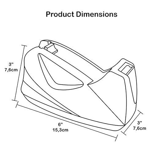 Acrimet Premium Desktop Tape Dispenser, Plastic, Non-Skid Base (Heavy Duty) (Pink Color)-DeskLoop Office