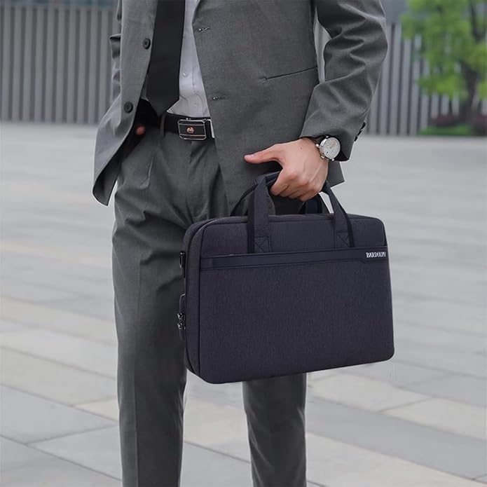 BARDOLPH Heavy Duty Accordian File Organizer with Handle-DeskLoop Office