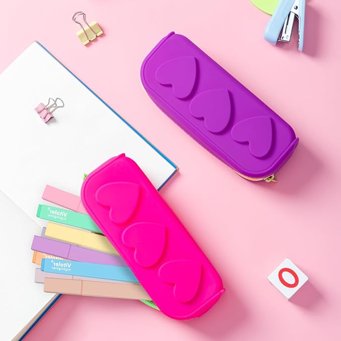 Vitoler 10Pcs Aesthetic Highlighters, Chisel Tip Marker Pens,Assorted Color Candy Highlighters,No Bleed Bible Highlighter,Cute Pastel Highlighter for Journaling Planner Notes School Supplies-DeskLoop Office